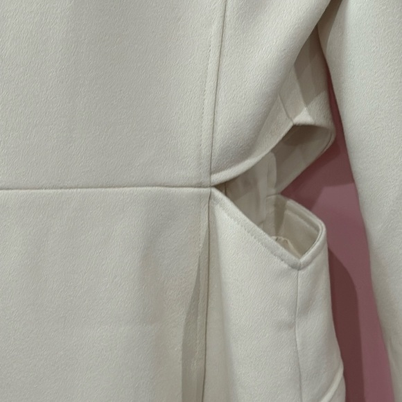 Jonathan Simkhai Jada Cut-Out Mini Blazer Dress- Sz 4 - Picture 10 of 15